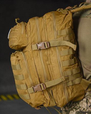 Тактический штурмовой рюкзак кайот U.S.A 45 LUX 10-0!+ Киев - изображение 2