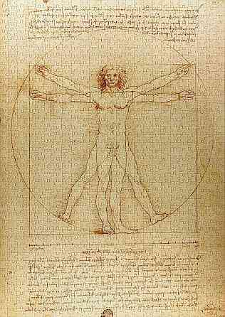 Пазл Вітрувіанська людина - The Vitruvian Man (Enjoy-1557) Киев