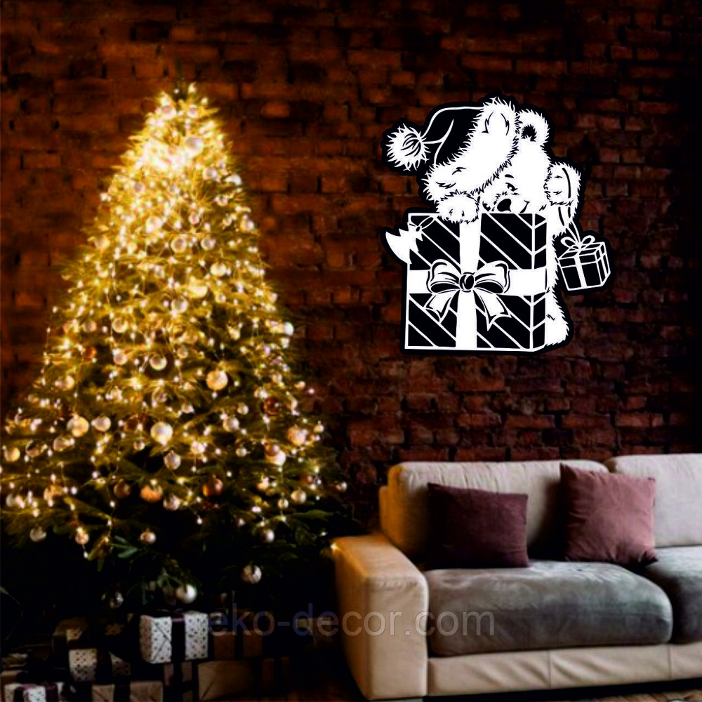 Декоративне настінне Панно «Новий рік», Декор на стену Київ - фото 5