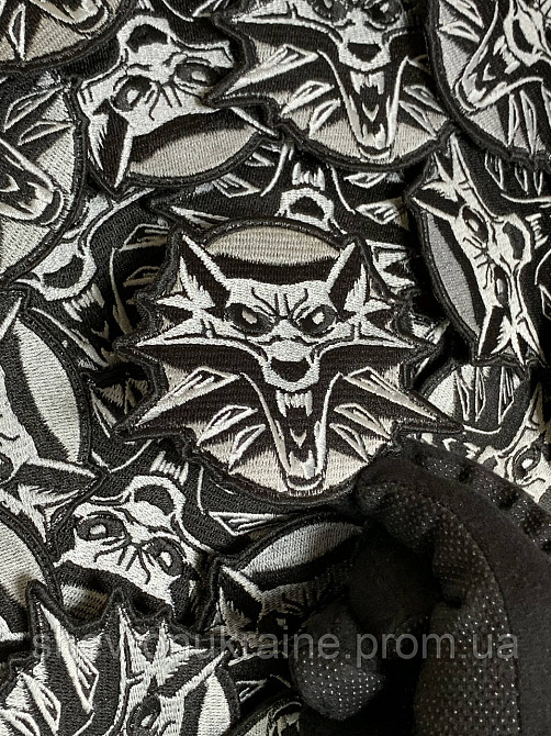 Шеврон відьмак (Форма контурна. На липучці) Розмір 10x8см Київ - фото 5