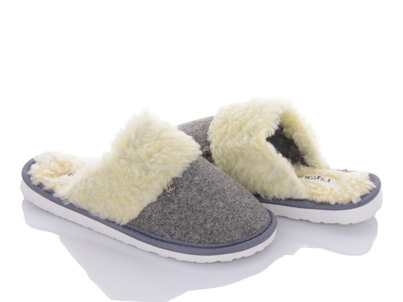 Теплые тапочки для мальчика подростка на овчине Серые Одесса - изображение 8