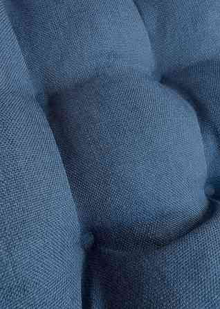 Подушка для стільців (50x50х8 см) Decorator Sawana колір темно-синій 84-148 Київ