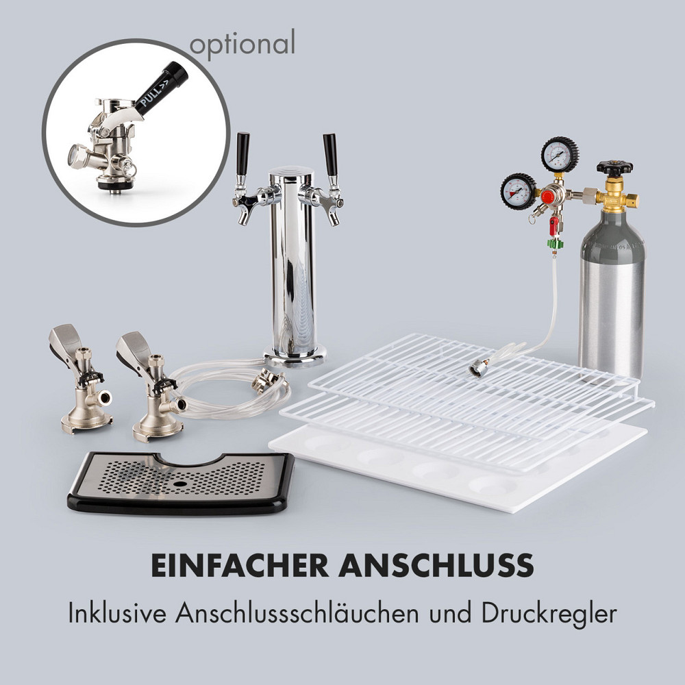 Великий диспенсер Подвійний пивний бочонок-холодильник пивний бочонок 173l (Німеччина, читати опис) Рівне - фото 8