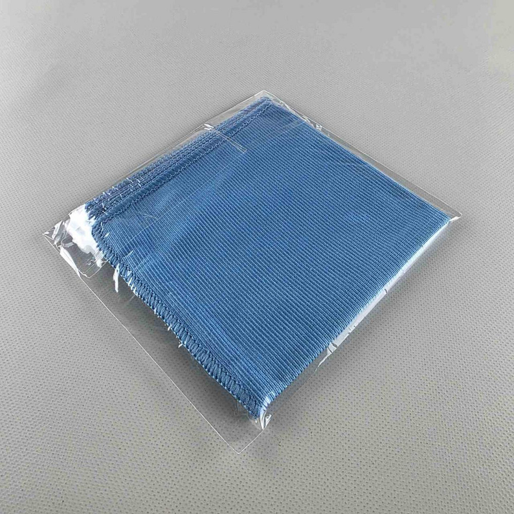 Тряпка Микрофибра 30*30 Синяя ПОЛИРОВКА (1 шт) Харьков - изображение 1