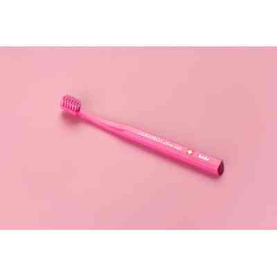 Дитяча зубна щітка Curaprox CS Kids ультрам&apos;яка d 0.09 мм (4-12 років) Рожевий (CS Kids-04) Вінниця