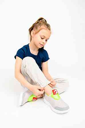 Брюки спортивные детские и подростковые, серый меланж Крохатушка одяг Киев