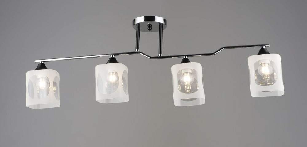 VALESO Люстра B K2284/4 CH+BK Коломия - фото 1