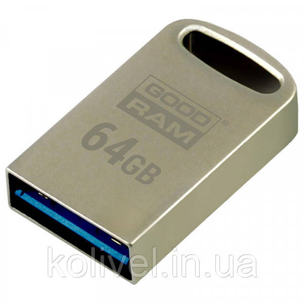 USB Flash GoodRAM 64GB USB 3.0 UPO3 Metal, Retail (UPO3-0640S0R11) Киев - изображение 2