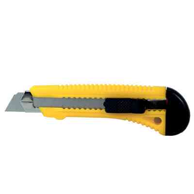 Ніж монтажний Sigma пластиковий корпус, лезо 18мм, автоматичний замок (8213021) Вінниця