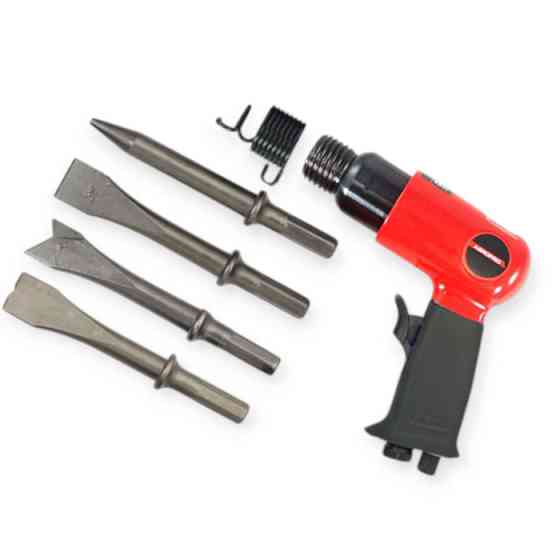 Пневматичний молоток з набором зубил 4шт, 4500уд/хв. Мукачево