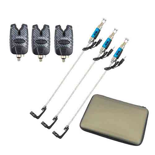 Набір для риболовлі Hirisi: 3 сигналізатори та 3 свингери Київ