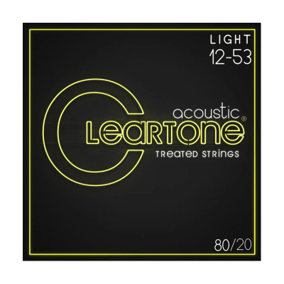Струни для гітари Cleartone Acoustic 80/20 Bronze Light (12-53) (7612) Вінниця - фото 1