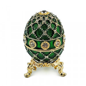 Пасхальна скринька яйце зі стразами Київ - фото 2