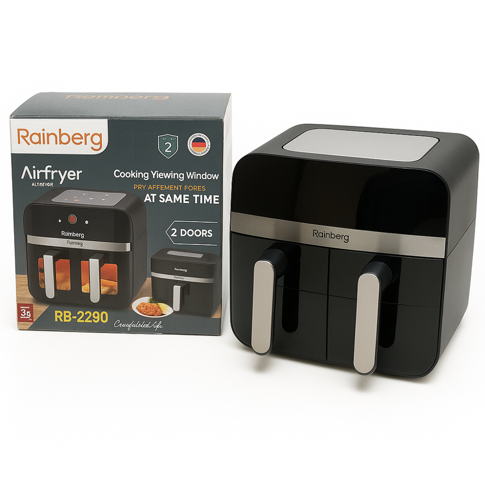 Домашняя фритюрница для фри, Аэрофритюрница электрическая безмасляная, Аэрогриль для запекания и жарки UC-78 Львов - изображение 2