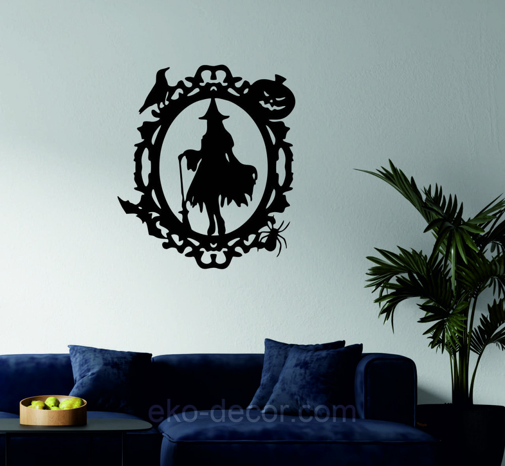 Декоративне настінне Панно «Відьма», Декор на стіну Київ - фото 1