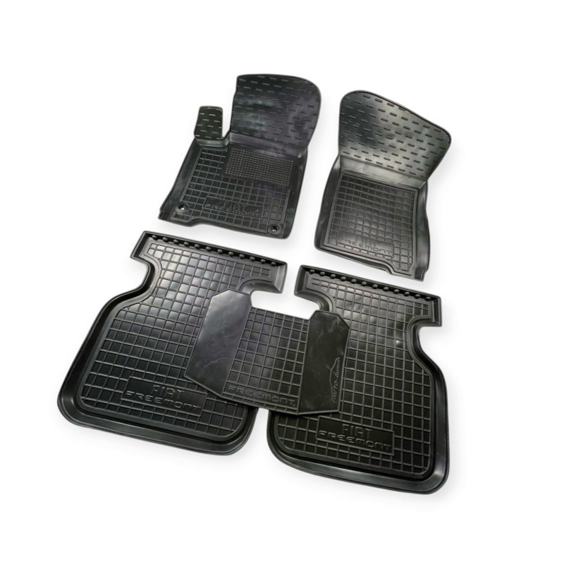 Килимки fiat freemont 2011-2016 борт 2,5 см, з перемичкою салону Мукачево - фото 1