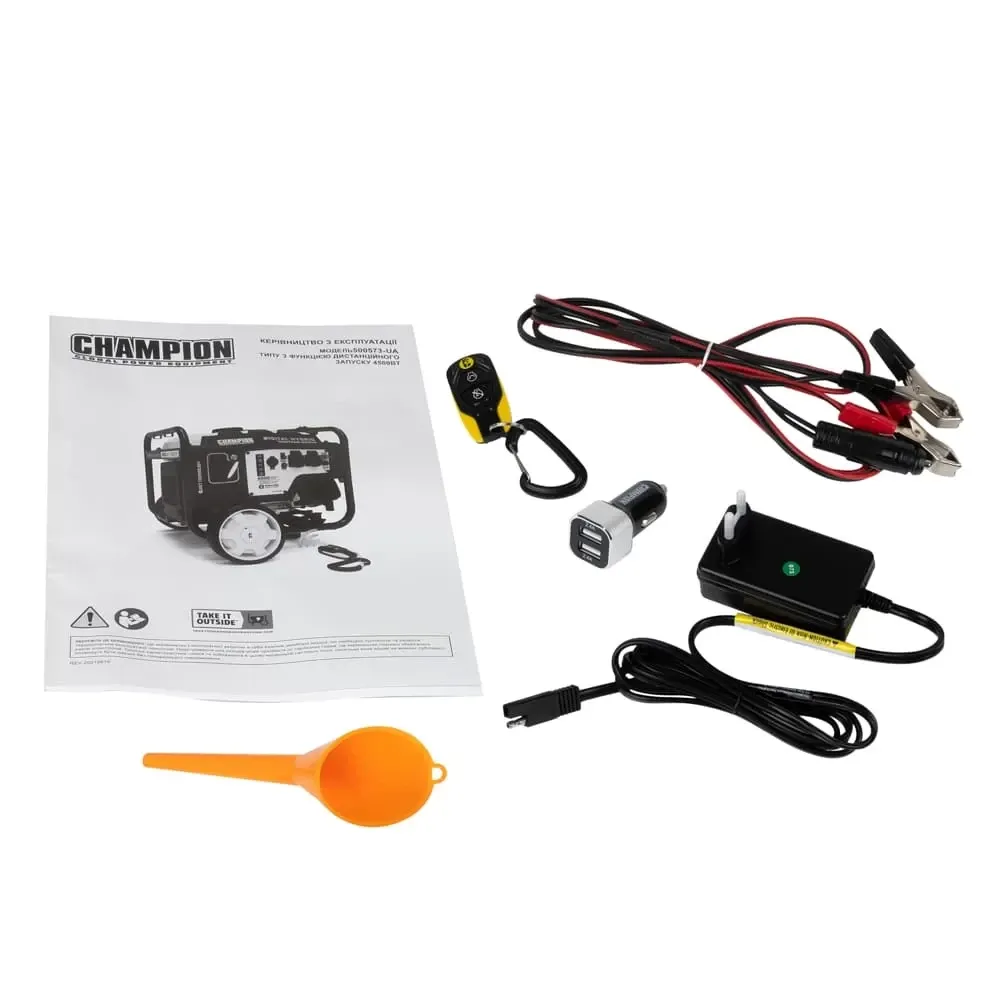 Генератор Инверторный 4.5 кВт с Открытой Рамой И Дистанционным Запуском От Компании Champion Киев - изображение 10