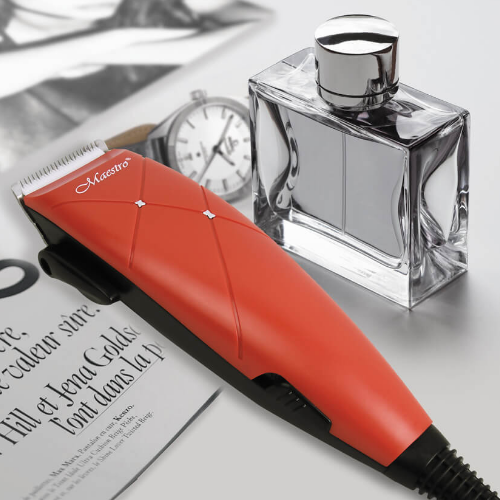 Машинка для стрижки червона MR-654C-RED Maestro Житомир - изображение 2