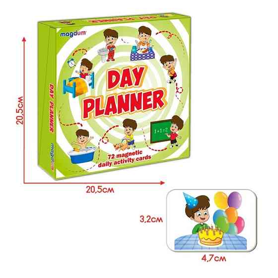 Детский развивающий набор магнитов 