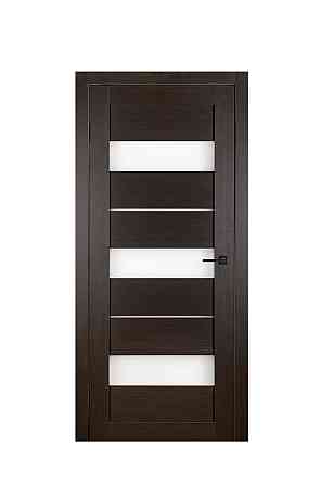 Двери Sun Doors Лилу New Венге New + Cтекло сатин 80*200 см Двери межкомнатные деревянные Киев