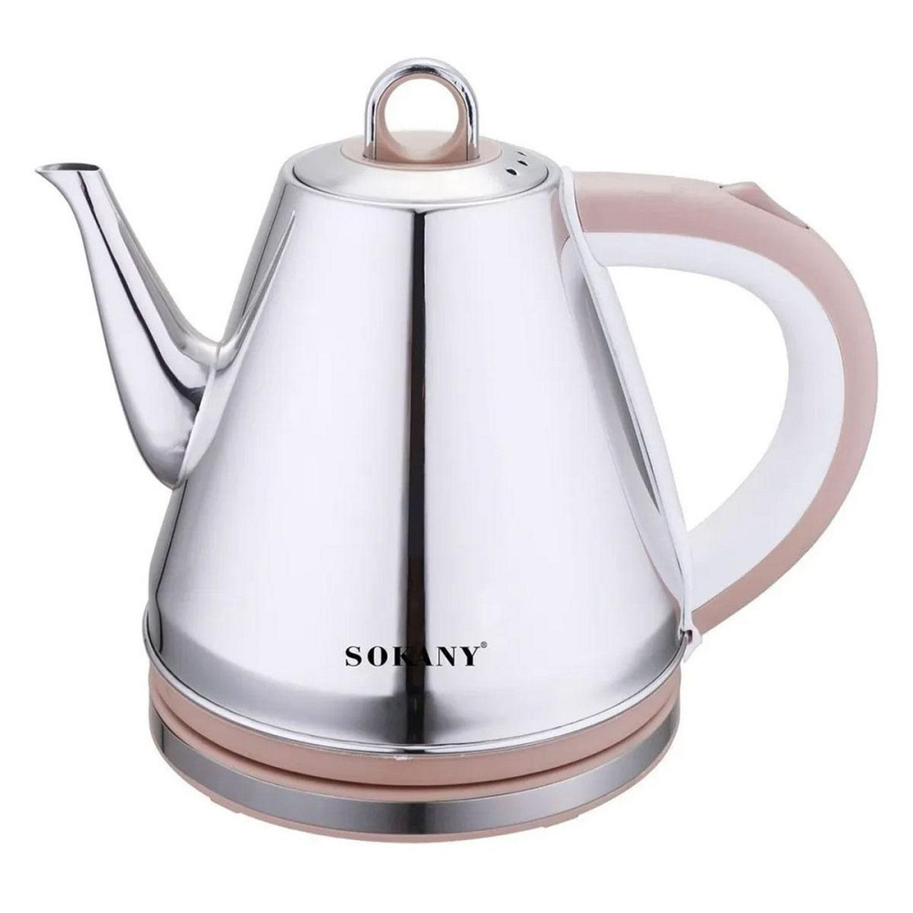 Чайник електричний 1,5 л Sokany електрочайник дисковий 1100 Вт SK-SH-1083 Коломия - фото 1