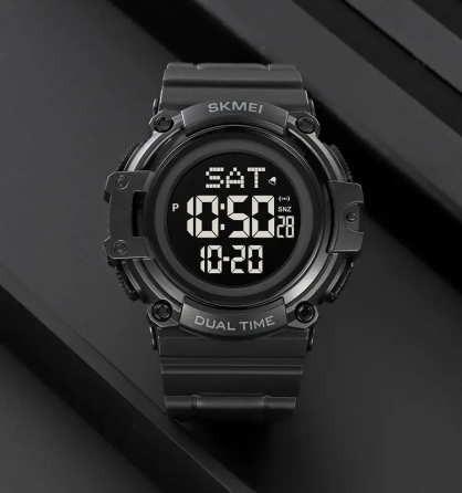 Годинник чоловічий наручний Skmei 2230 Чорний з чорним циферблатом Вінниця
