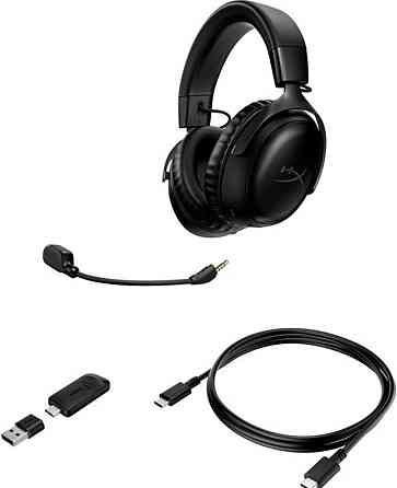 Наушники HyperX Cloud III Wireless Black (77Z45AA) Чорні Киев