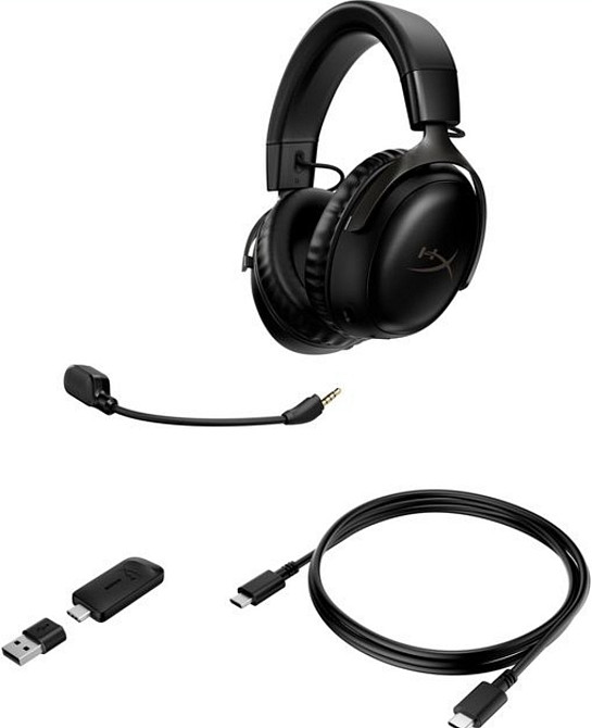 Наушники HyperX Cloud III Wireless Black (77Z45AA) Чорні Киев - изображение 3