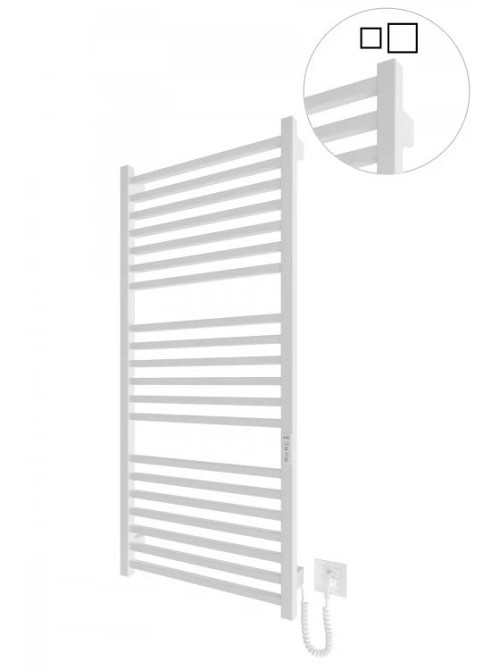 Електрична рушникосушка HF London 1170х530 TR K біла матова Київ - фото 1