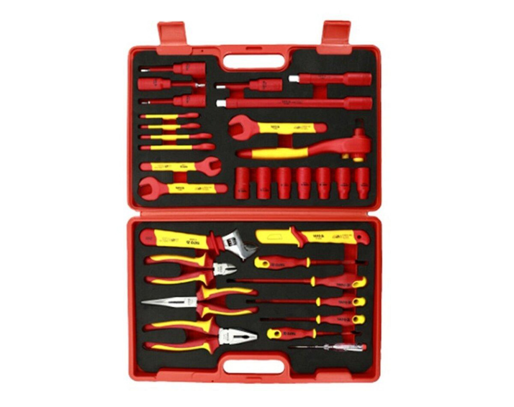 Набір інструментів діелектричних YATO з ізоляцією до 1000 В, 32 один. Одесса - изображение 2