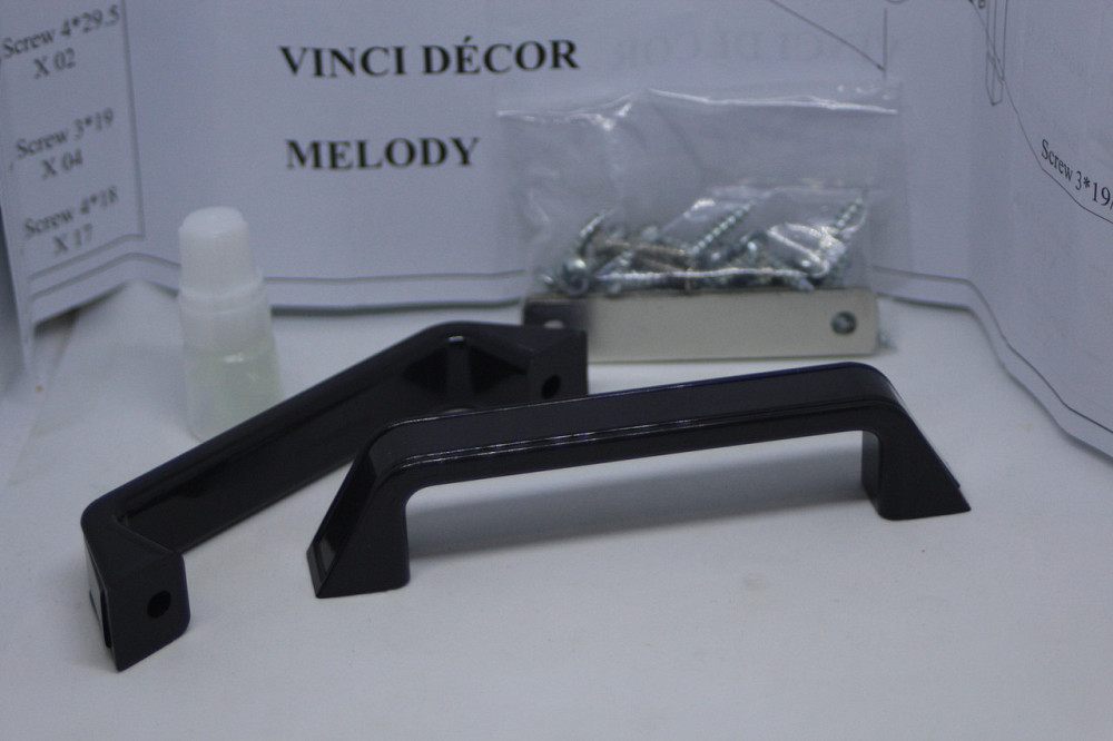 Двері гармошка глуха  DiCi Doors "Чорне дерево"  820х2030х6мм   DiCi-6 №108 Дніпро - фото 6