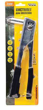 MASTERTOOL Пістолет для заклепок MASTERTOOL 250 мм Ø 2.4/3.2/4.0/4.8 мм хромований корпус 21-07 Коломия
