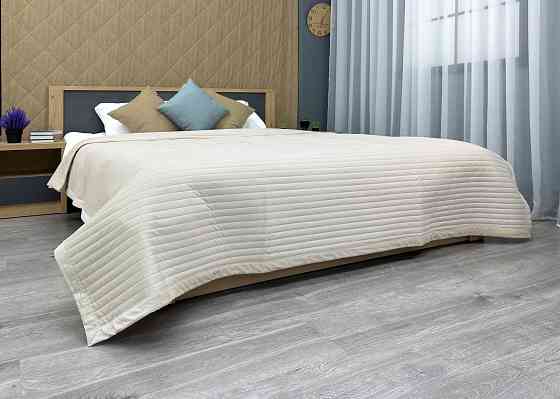 Покрывало велюровое King Size 220х240 см цвет бежевый (85-213) Киев