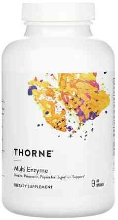 Ферменти Thorne Digestive Enzymes, 180 капсул Киев