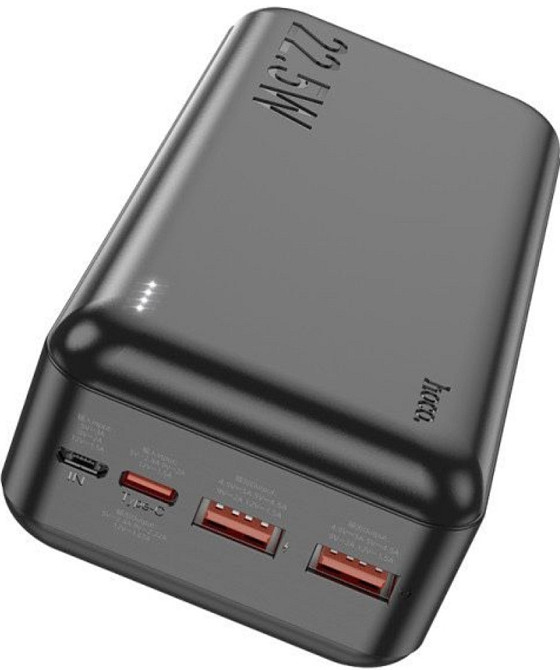 Павербанк Power bank  Hoco j101b 22.5 w 30000 mah Черный. Киев - изображение 3