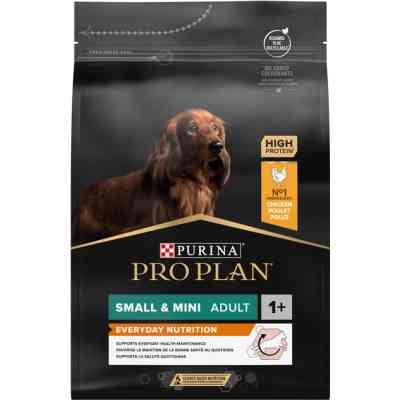 Сухой корм для собак Purina Pro Plan Dog Small&Mini Adult с курицей и рисом 3 кг (7613035114920) Винница