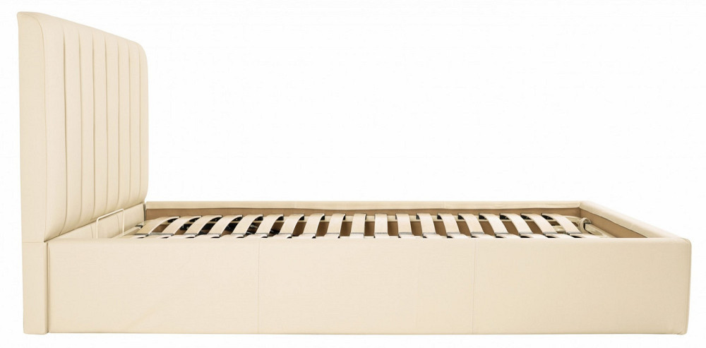 Ліжко Sanam Comfort 120 х 190 см Fly 2207 З підйомним механізмом та нішою для білизни Бежевий Дніпро - фото 12