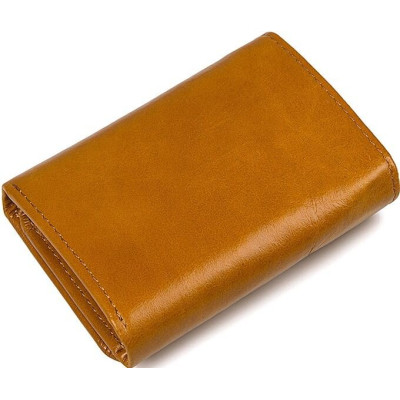 Гаманець Vintage Шкіряний Рудий (14597) Вінниця - фото 6