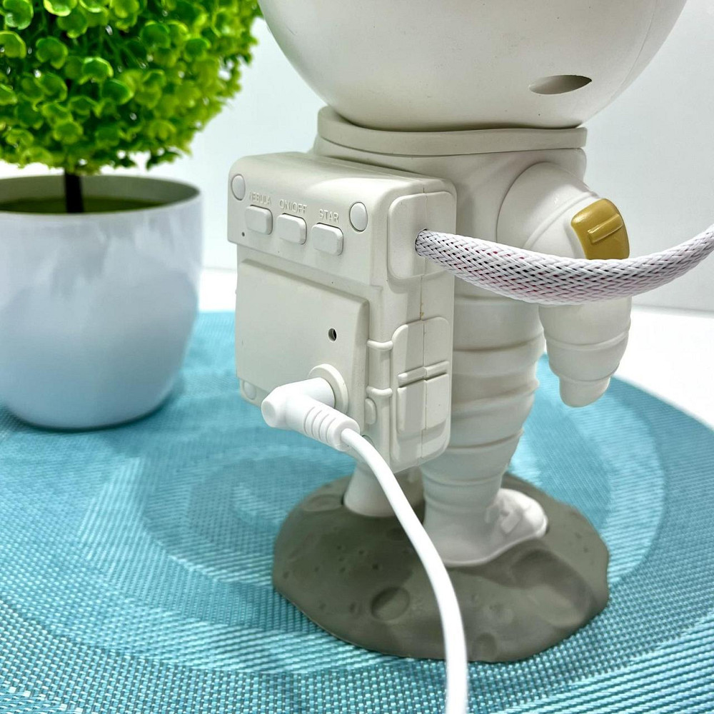 Нічник проектор Космонавт кілька режимів від мережі рухомі елементи пульт 22 см (C 65315) Чернігів - фото 5