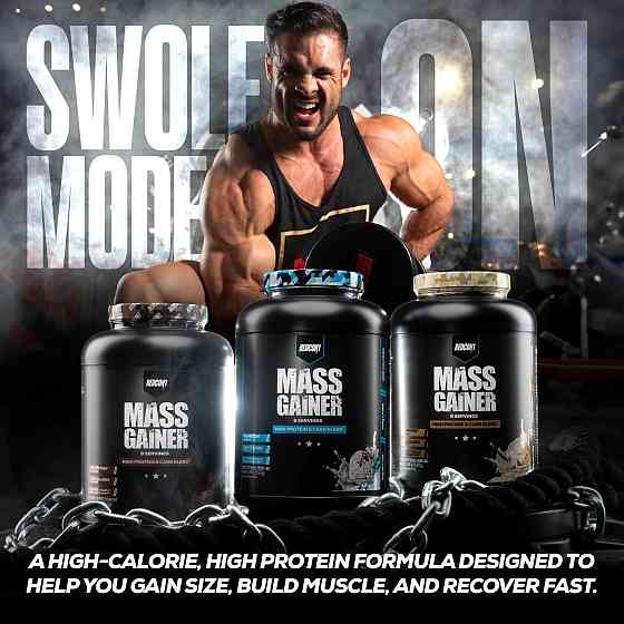 Гейнер Redcon1 Mass Gainer 2672 г, Strawberry Луцьк