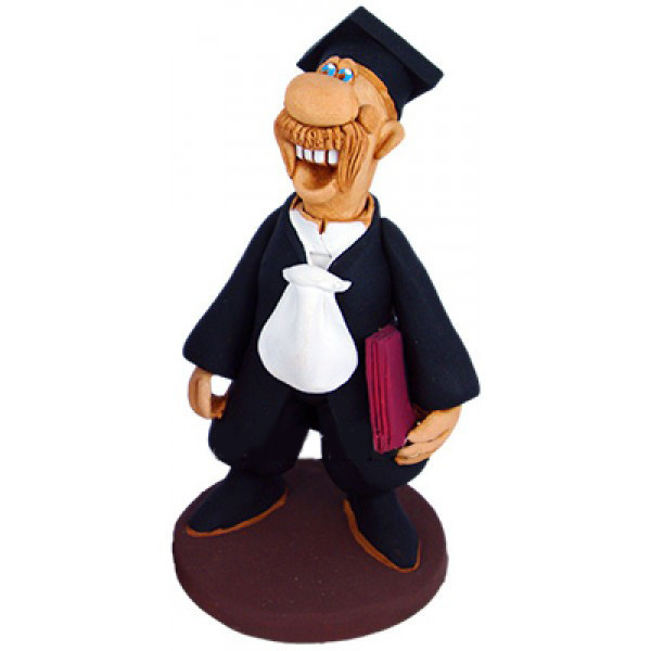 Статуэтка керамическая Судья в мантии Киев - изображение 1