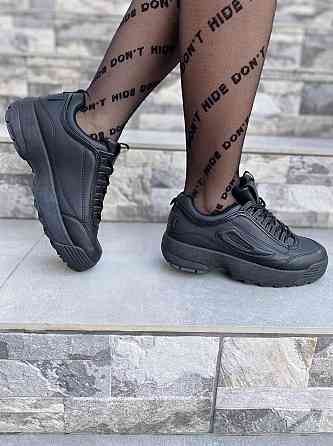 LB Кросівки жіночі LB L-225 чорні (весна-осінь, еко-шкіра) (2487) Коломыя