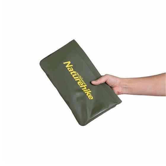 Складаний контейнер для води із ПВХ Naturehike NH19SJ007 Square bucket 13л (Зелений) Вінниця