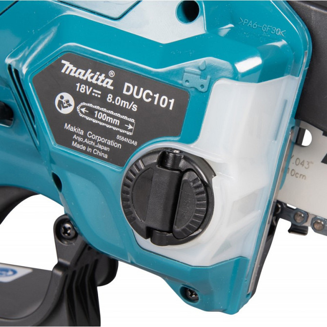 Пила ланцюгова акумуляторна MAKITA DUC101Z 18V 100мм без АКБ и ЗП Коломыя - изображение 3