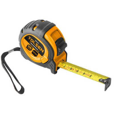 Рулетка Tolsen 3м х 16мм пластик, резина (36140) Винница - изображение 1