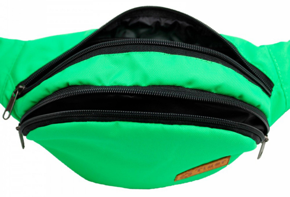 Сумка-бананка Tiger Moon салатовая Киев - изображение 1