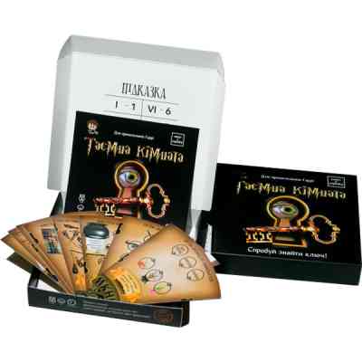 Настольная игра Ingame Квест в коробке: Тайная комната, украинский (ВР_ТК) Винница