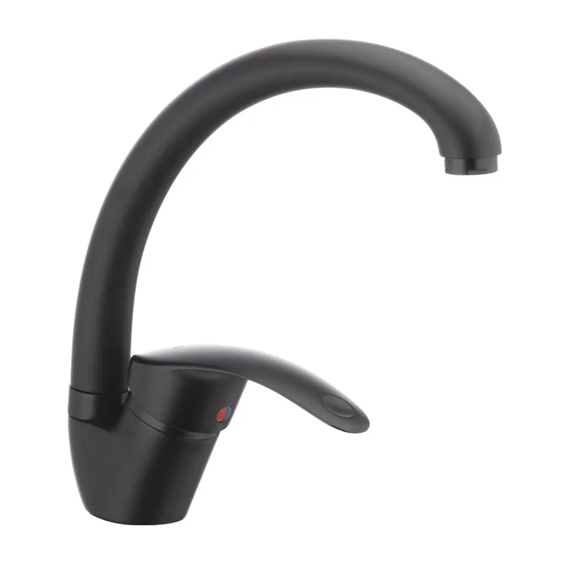 Кухонный смеситель Cron Mars 777 черный CR0785 Харьков - изображение 1