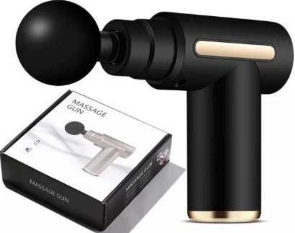 Ударний масажер пістолет Fascial Gun перкусійний акумуляторний Ручной. Харків - фото 3