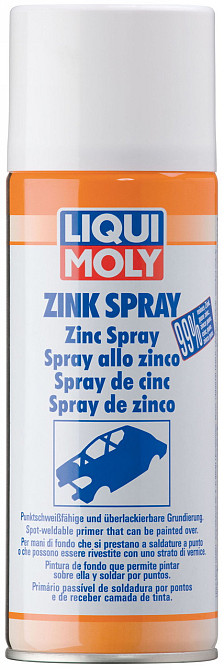 LIQUI MOLY 1540 Zink Spray — Цинкова ґрунтовка | Антикорозійне цинкове покриття для захисту металу Ковель - фото 1
